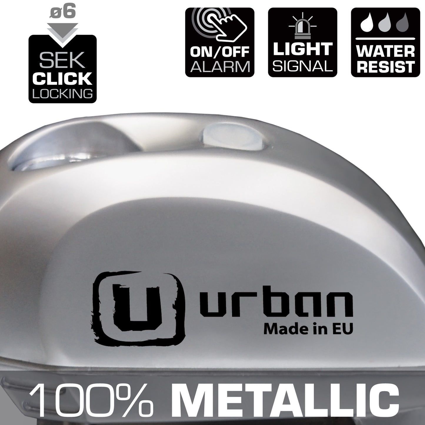 Antirrobo Alarma Moto Urban UR22 - URA Moto