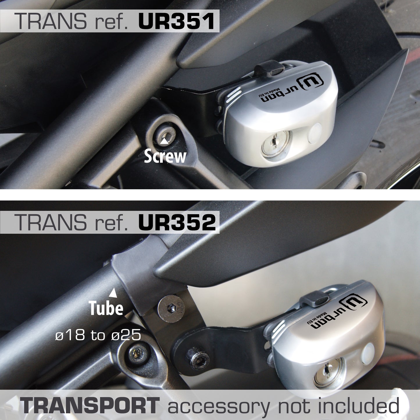 Antirrobo Alarma Moto Urban UR22 - URA Moto