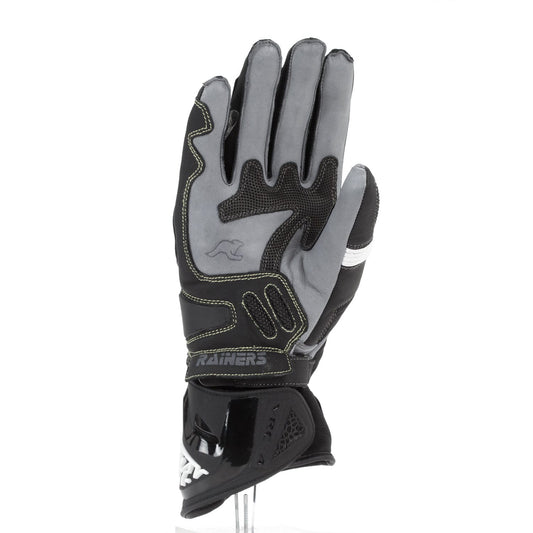 Guantes Moto Racing Rainers VRC4 Negros - URA Moto