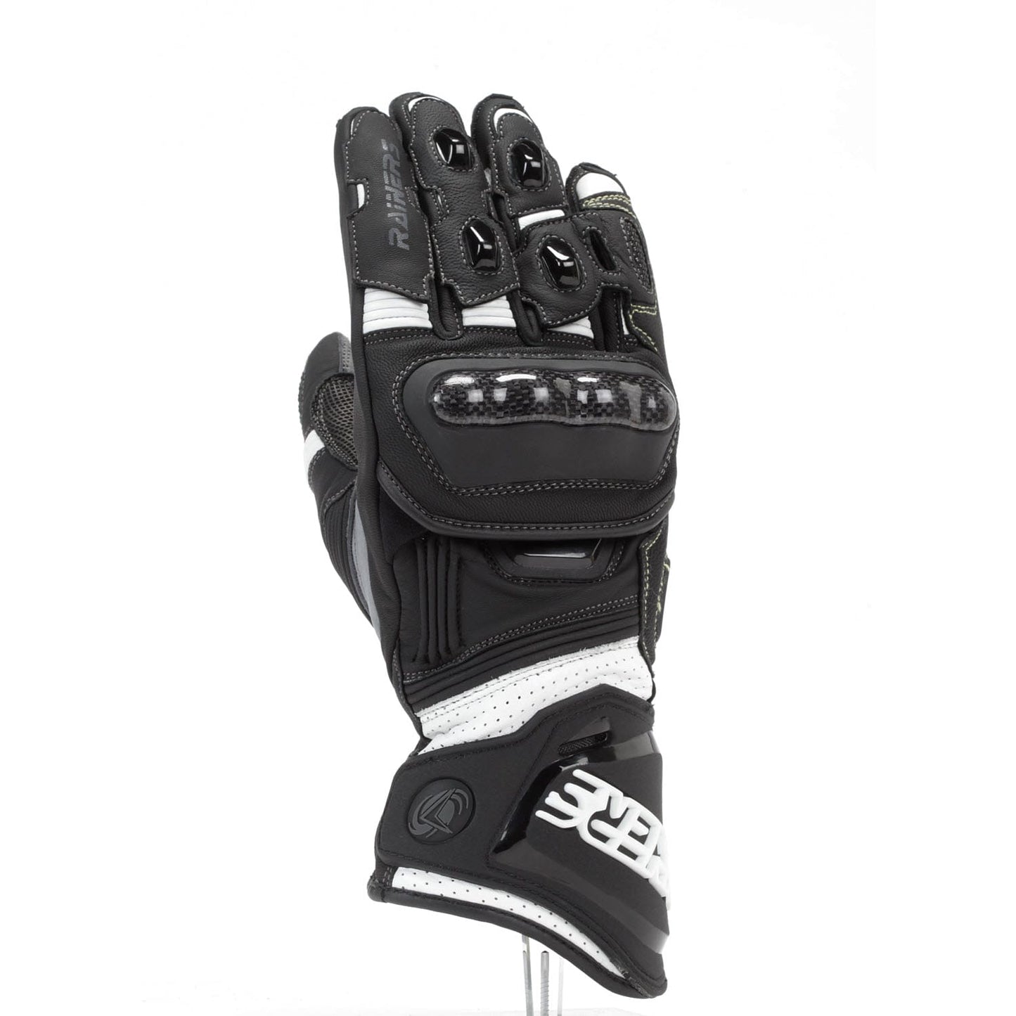Guantes Moto Racing Rainers VRC4 Negros - URA Moto