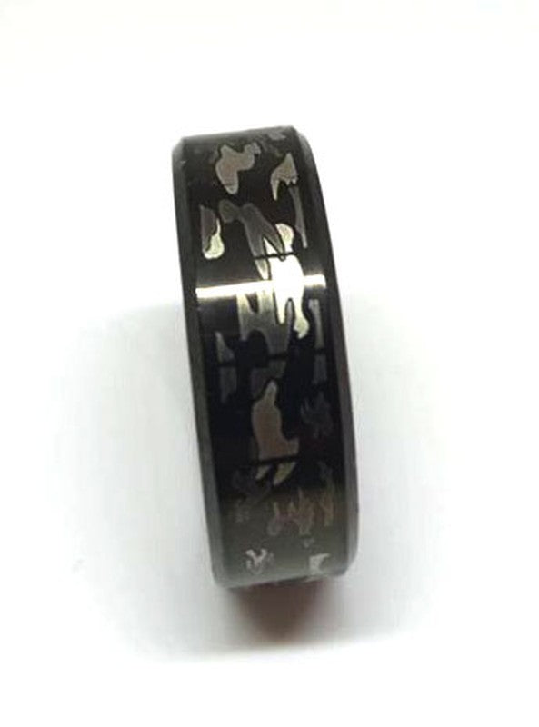 Anillo acero alianza militar - URA Moto