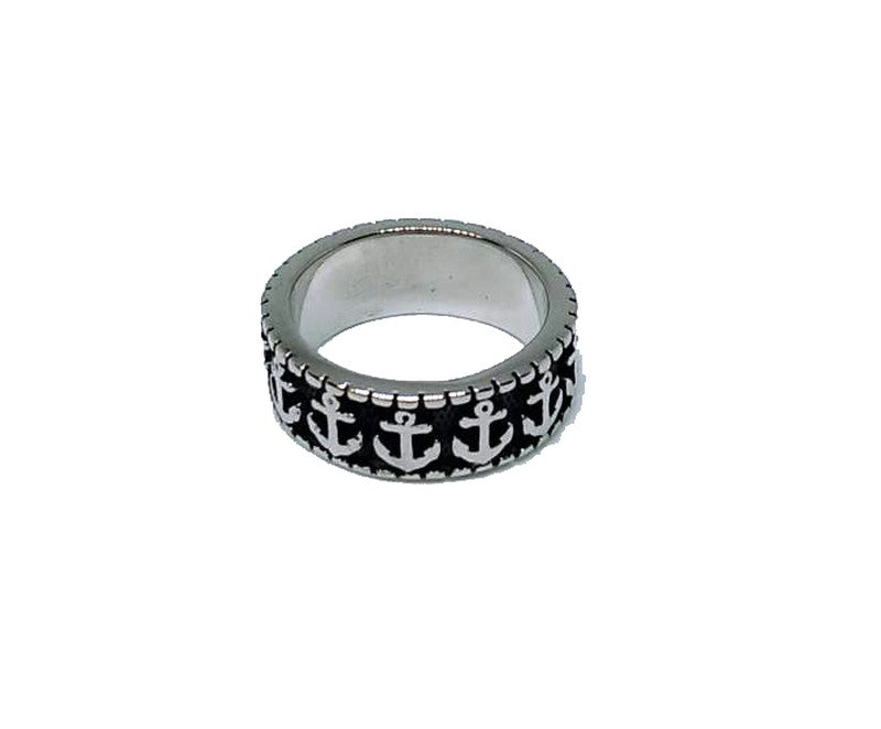 Anillo acero ancla - URA Moto
