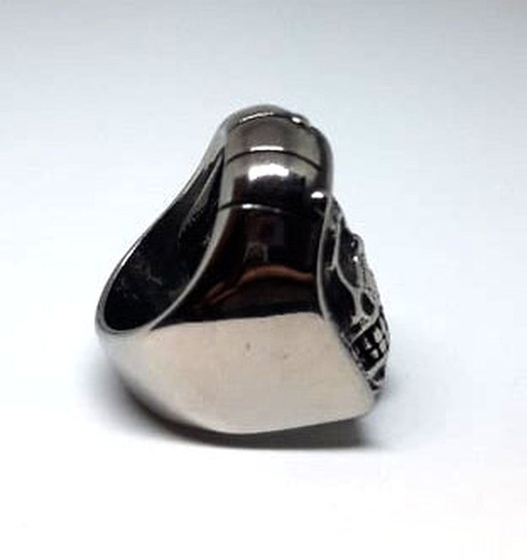 Anillo acero Calavera Casco Moto - URA Moto