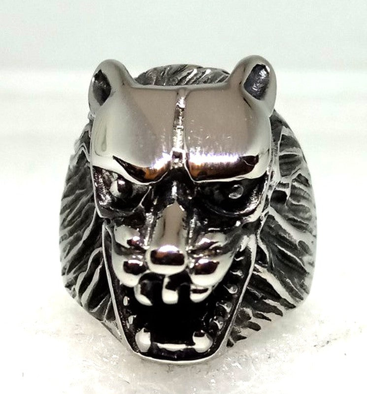 Anillo Acero Lobo - URA Moto