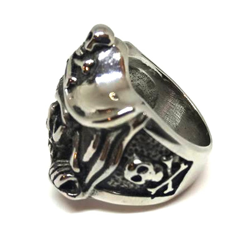 Anillo acero Pirata - URA Moto