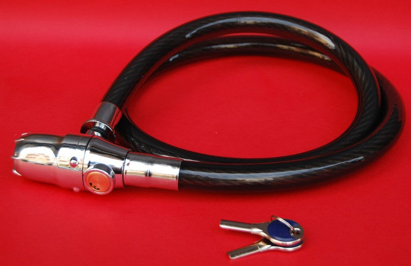 Antirrobo moto Cable acero 20mm con alarma - URA Moto