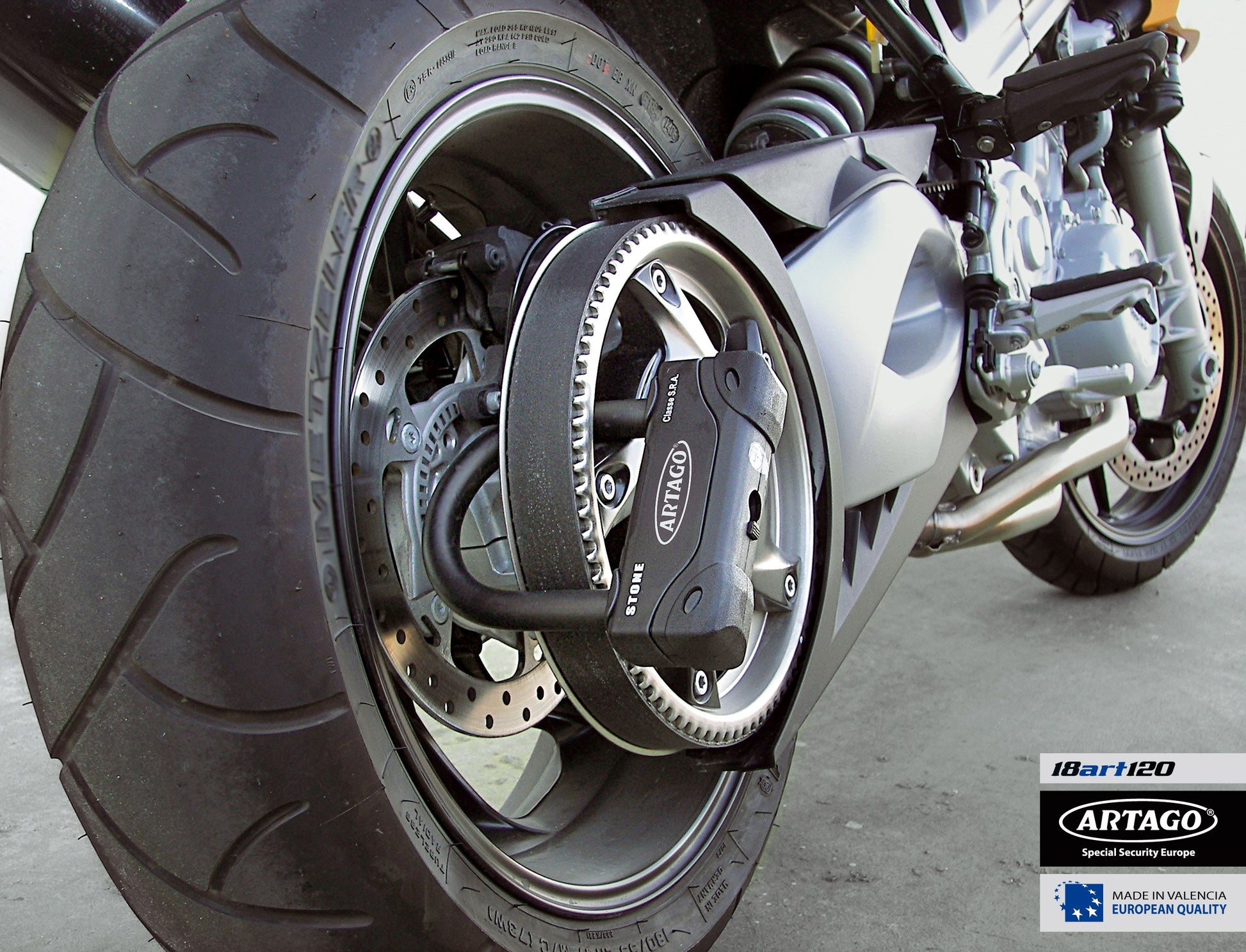 Antirrobo Moto Artago  U 18ART120 - URA Moto