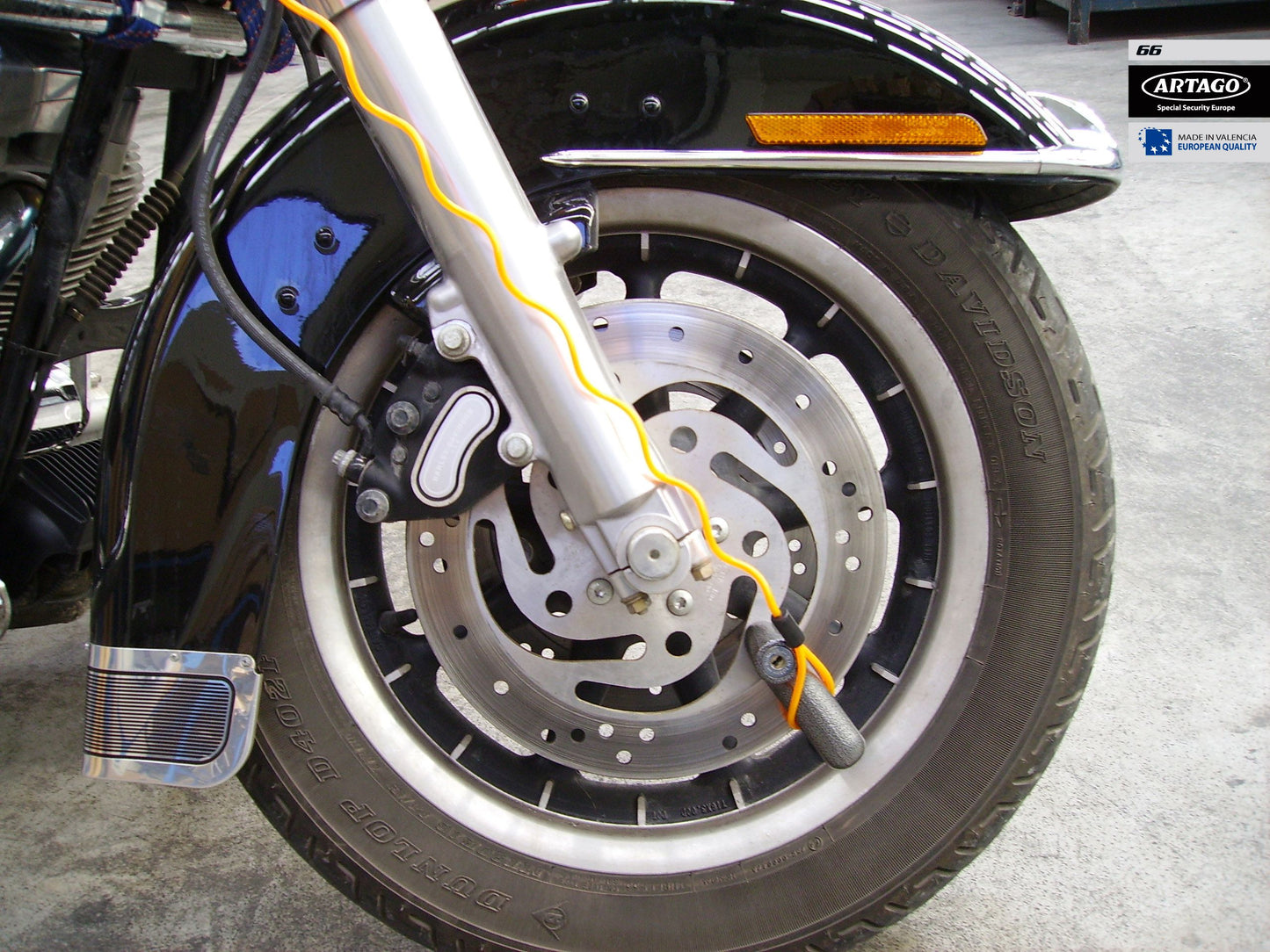 Antirrobo Disco Moto Artago 66 - URA Moto