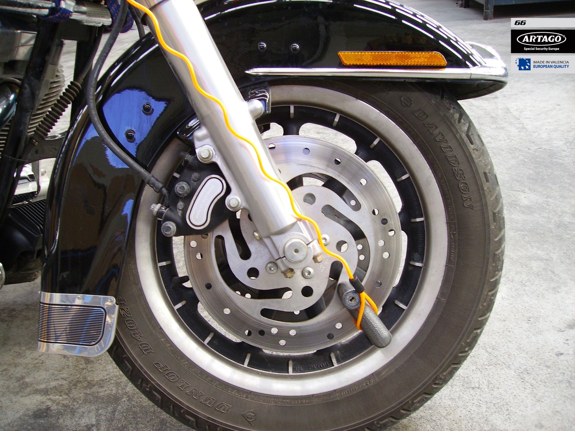 Antirrobo Disco Moto Artago 66 - URA Moto