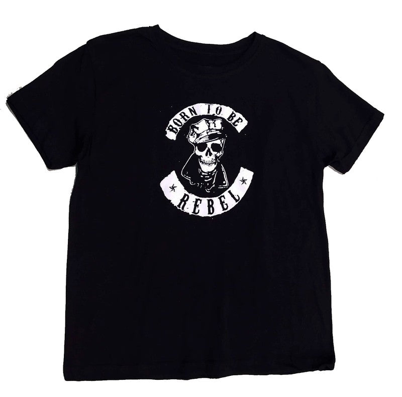 Camiseta Infantil Born to be Rebel - URA Moto