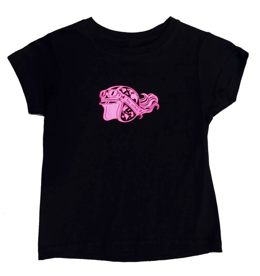 Camiseta Infantil Casco Mujer - URA Moto