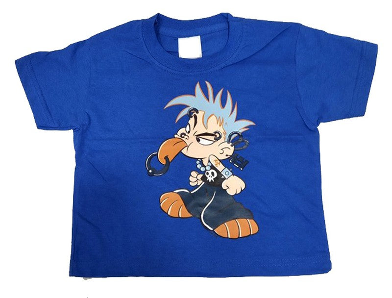 Camiseta Bebé Niño Piercings azul - URA Moto