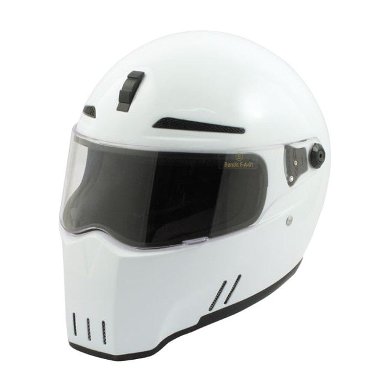 Casco Moto Integral Bandit Alien II Blanco - URA Moto