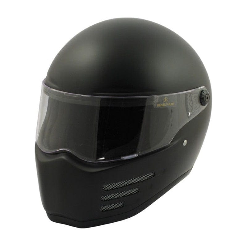 Casco Moto Integral Bandit Fighter Negro Mate - URA Moto