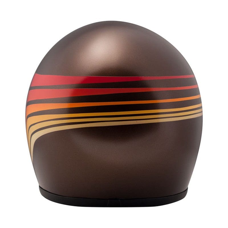 Casco Moto Integral DMD Seventy Five Waves Brown - URA Moto