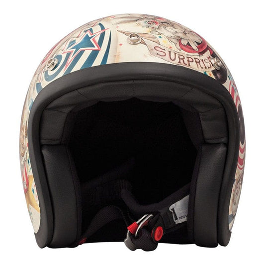 Casco Moto Jet DMD Vintage Circus - URA Moto