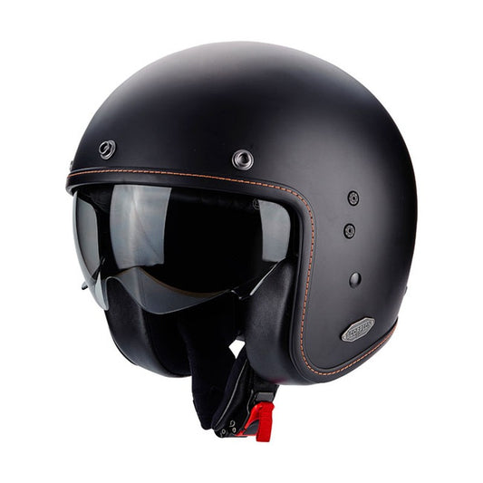 Casco Moto Scorpion Belfast Evo Solid Negro Mate - URA Moto