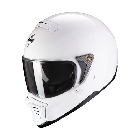 Casco Moto Scorpion Exo-HX1 Solid Blanco - URA Moto