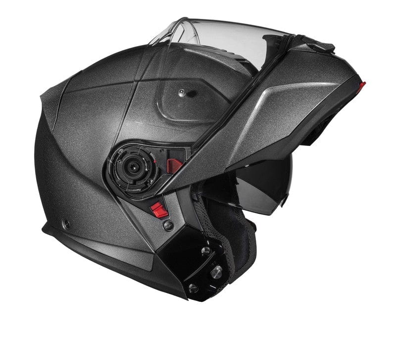 Casco moto SMK Modular Glide Antracita Brillo (GLDA600) - URA Moto