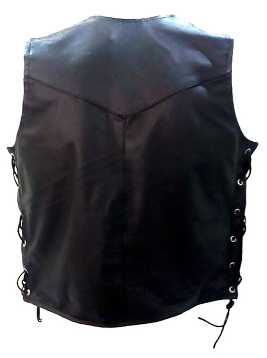 Chaleco Piel Infantil - URA Moto