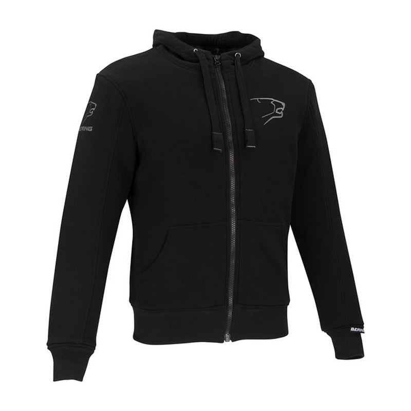 Chaqueta Sudadera Bering Hoodiz Negro - URA Moto