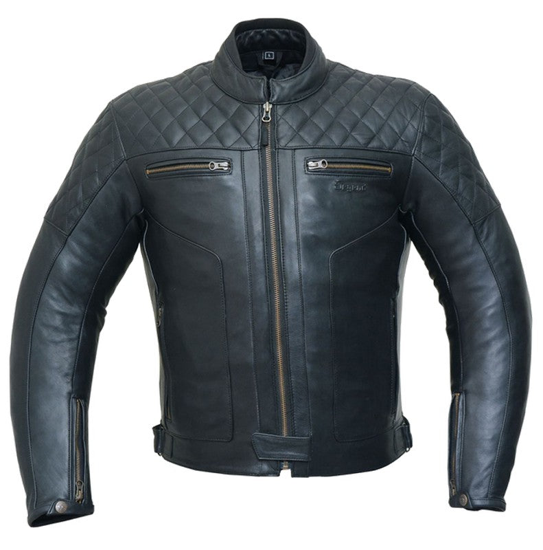 Chaqueta moto Cuero Classic Hombre Degend - URA Moto