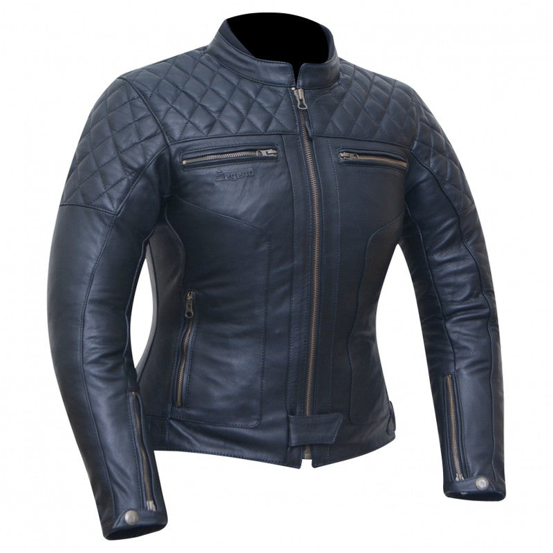 Chaqueta moto Cuero Classic Mujer Degend - URA Moto