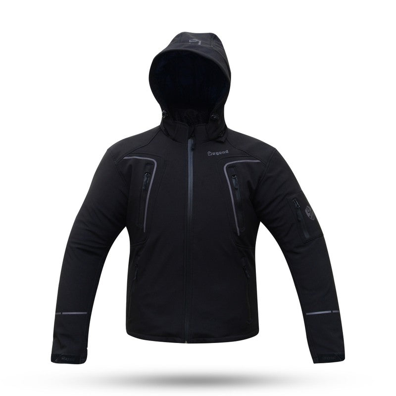 Chaqueta moto Degend Snow Negro - URA Moto