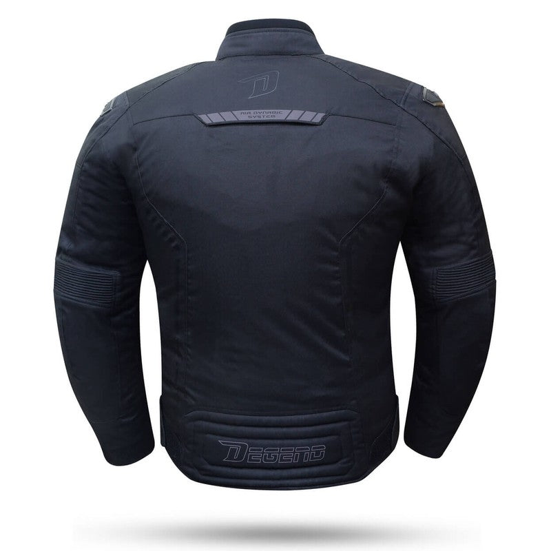 Chaqueta moto Degend Tech Negra - URA Moto