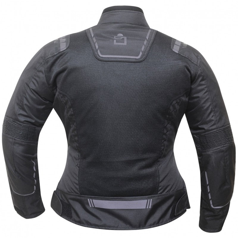 Chaqueta moto mujer verano Breeze negra Degend - URA Moto