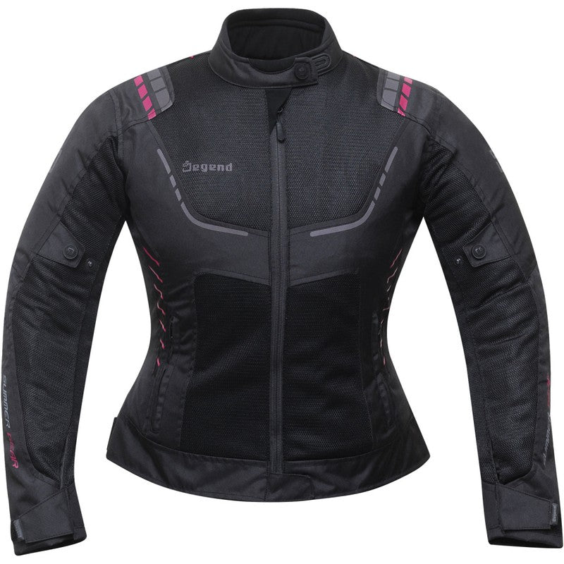 Chaqueta Moto Mujer Verano Breeze EVO Violeta Degend - URA Moto
