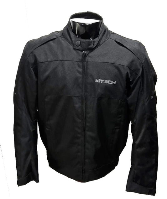 Chaqueta moto negra Mtech - URA Moto