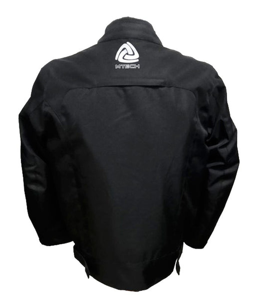 Chaqueta moto negra Mtech - URA Moto