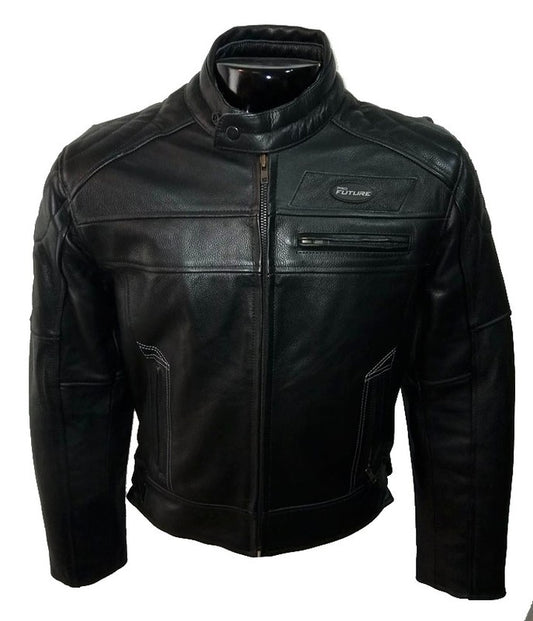 Chaqueta moto piel Belst - URA Moto