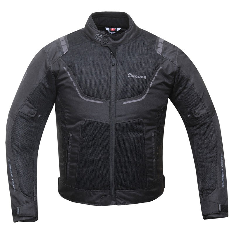 Chaqueta moto verano Breeze negra Degend - URA Moto