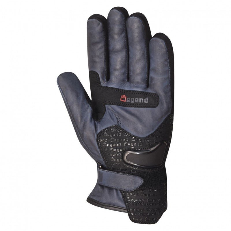 Guante moto invierno hombre Indus azul Degend - URA Moto