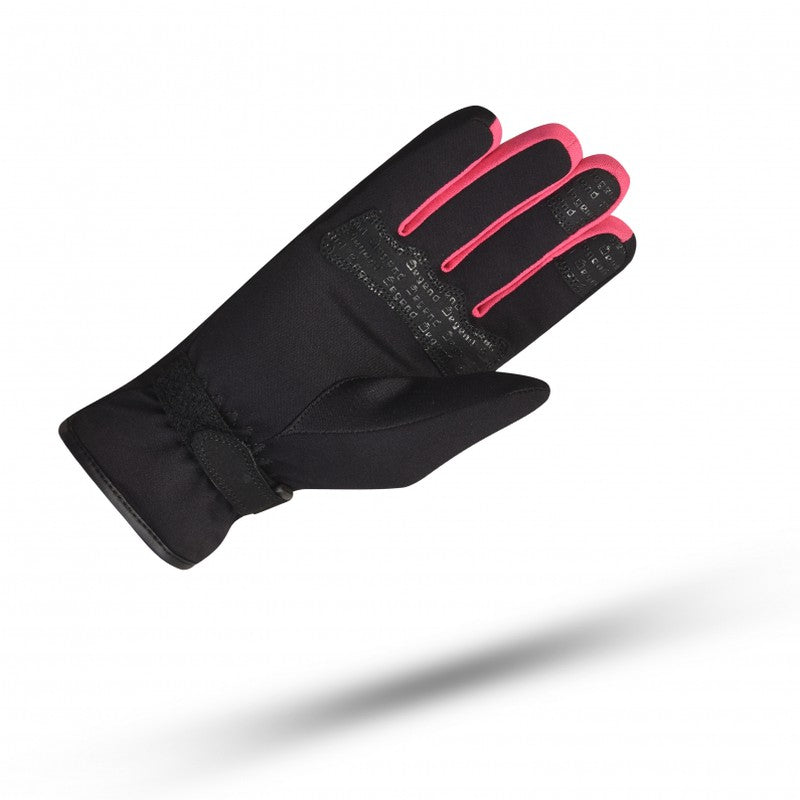 Guante moto invierno mujer Lady1 fucsia - URA Moto