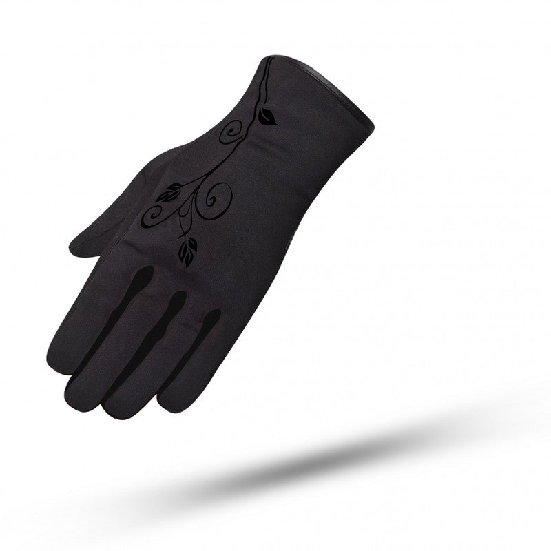 Guante moto invierno mujer Lady1 negro - URA Moto