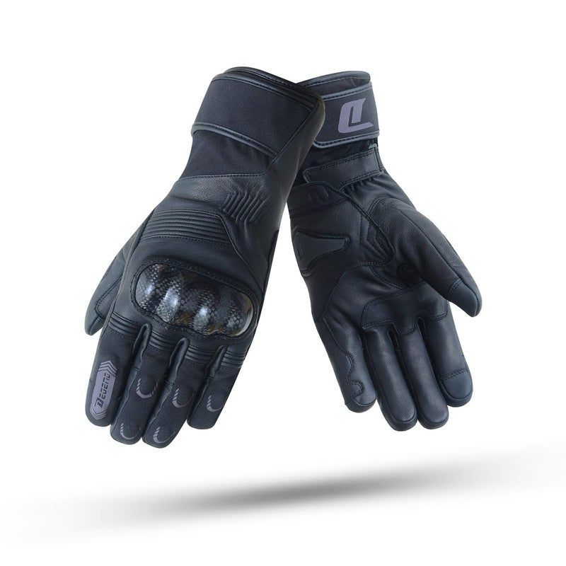 Guante moto Invierno Travel II Negro Degend - URA Moto