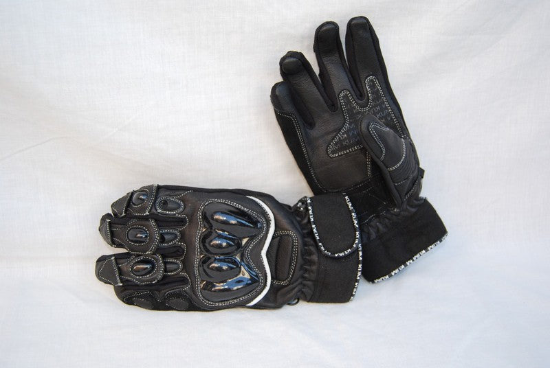 Guante moto piel Racing Cepie - URA Moto