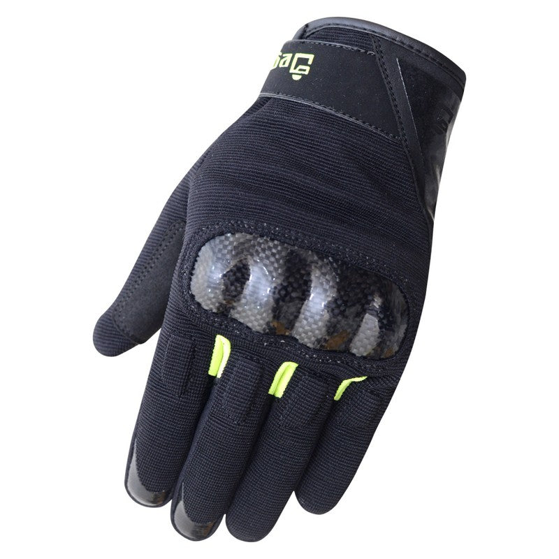 Guante moto verano Discovery fluor Degend - URA Moto