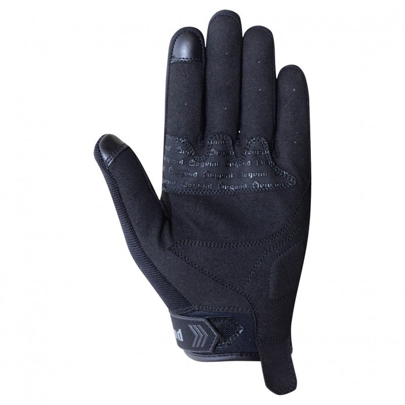 Guante moto verano Discovery negro Degend - URA Moto