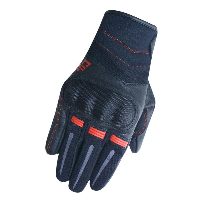 Guante moto verano Fury EVO negro Degend - URA Moto