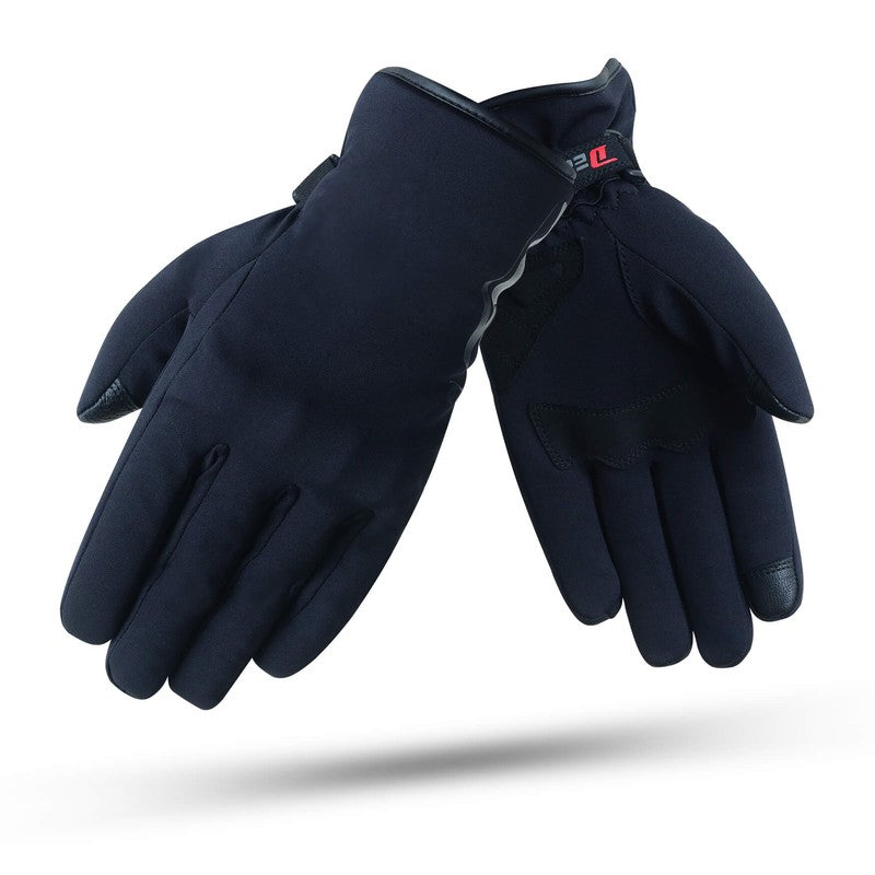 Guantes moto invierno MR 1 Negros - URA Moto