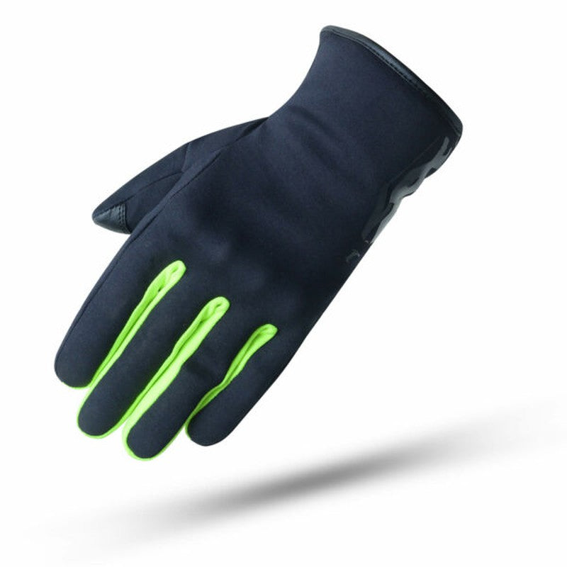 Guantes moto invierno MR 1 Negros-Fluor - URA Moto