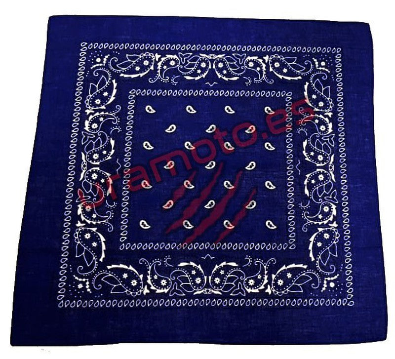 Pañuelo para la cabeza azul marino - URA Moto