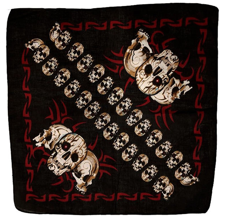 Pañuelo para la Calavera tribal - URA Moto