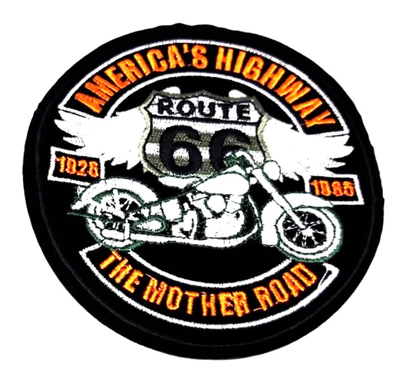 Parche Bordado America's Highway - URA Moto