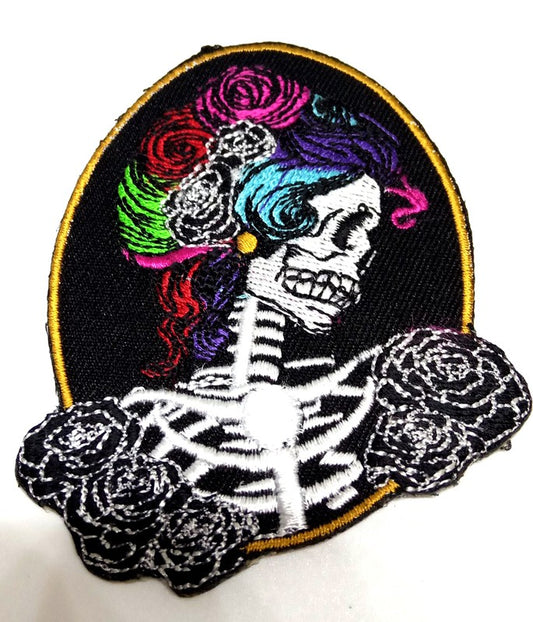 Parche Bordado Camafeo Multicolor - URA Moto