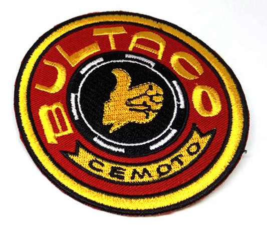 Parche Bordado Marca Moto Bultaco - URA Moto